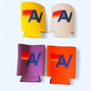 Aviator Nation Can Koozies - Yellow, White, Purple, Orange